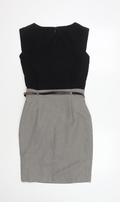 Next Women's Black Pencil Dress, Size 8