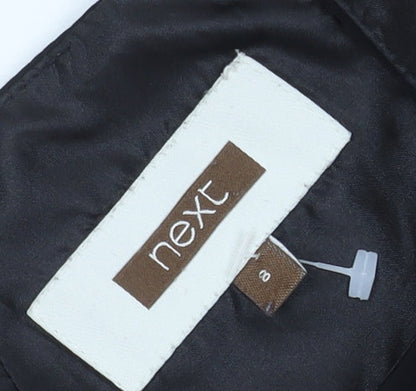 Next Women's Black Pencil Dress, Size 8