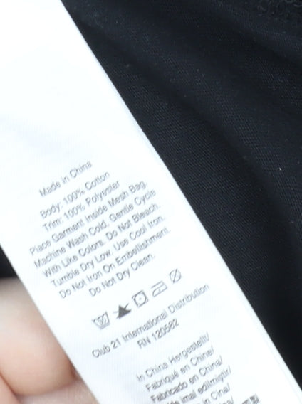 DKNY Jeans Women’s Black M Long Sleeve Sequin Dress