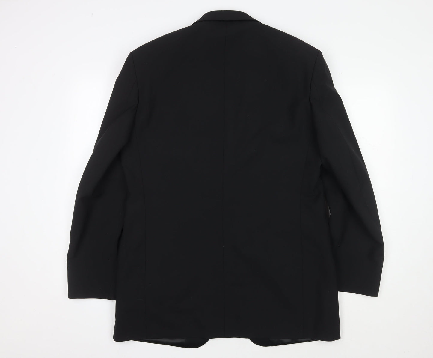 Mens UK Size 40 Marks and Spencer Regular Black Suit Tuxedo