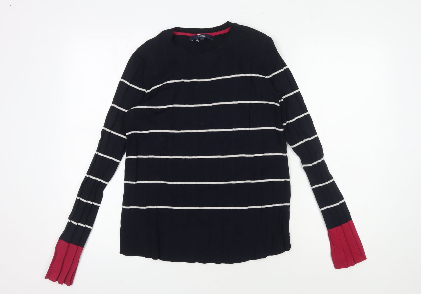 Womens UK Size 8 NEXT Black Pullover Jumper
