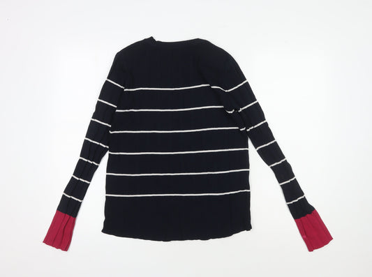 Womens UK Size 8 NEXT Black Pullover Jumper