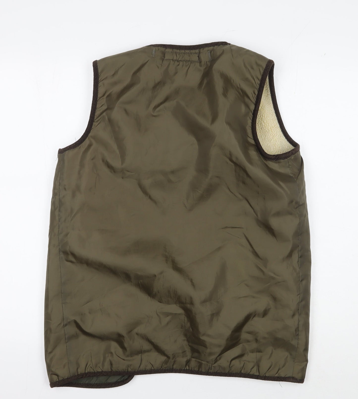 Womens UK Size S Zara Woman Green  Waistcoat