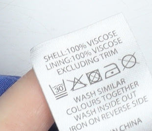 Pepperberry Women's Blue Sleeveless Dress Size 8