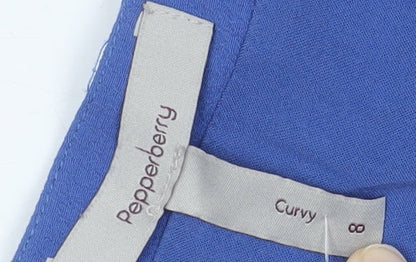 Pepperberry Women's Blue Sleeveless Dress Size 8