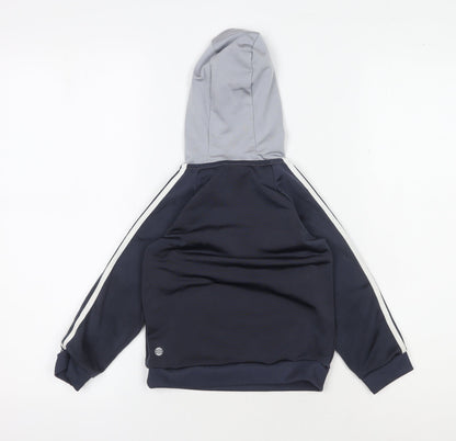 Adidas Boys Grey Pullover Hoodie 2-3 Years