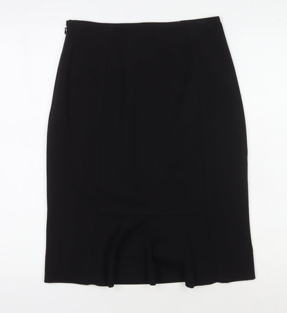 White House Black Market Women's Black Pencil Skirt Size 6