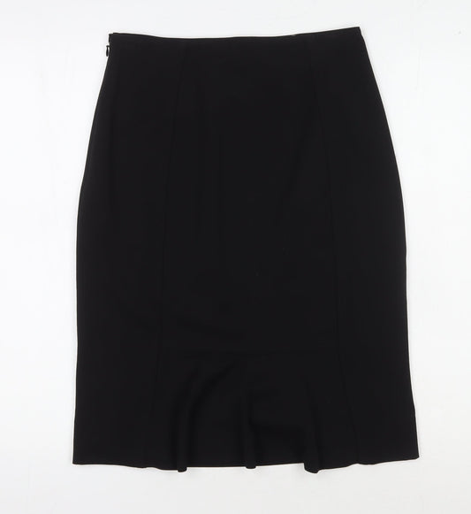 White House Black Market Women's Black Pencil Skirt Size 6
