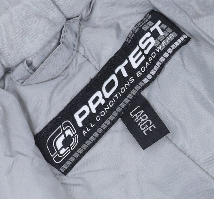 Protest Men's Beige Snow Pants L Large