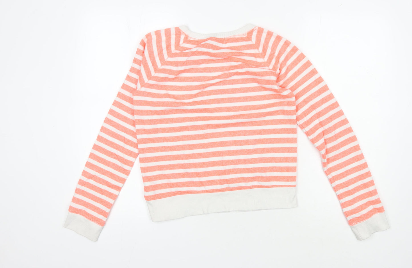 GapKids Girls Striped Pink Sweatshirt 14-16 Years Pullover