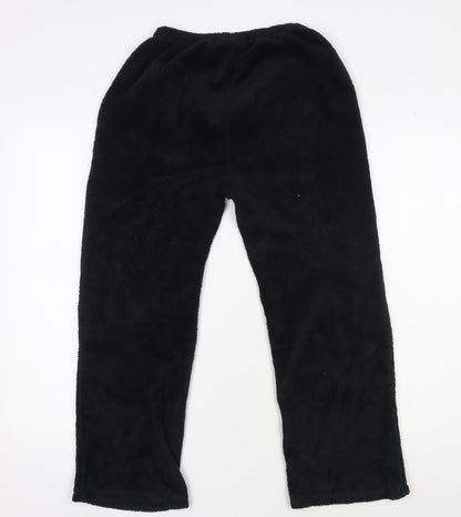 DKNY Unisex Black Polyester Pyjama Pants 10-12