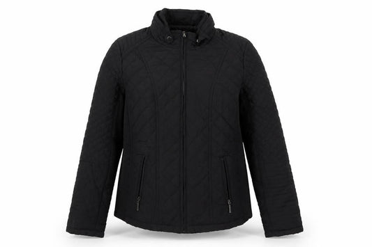 Womens UK Size L Weatherproof Black Quilted Coat