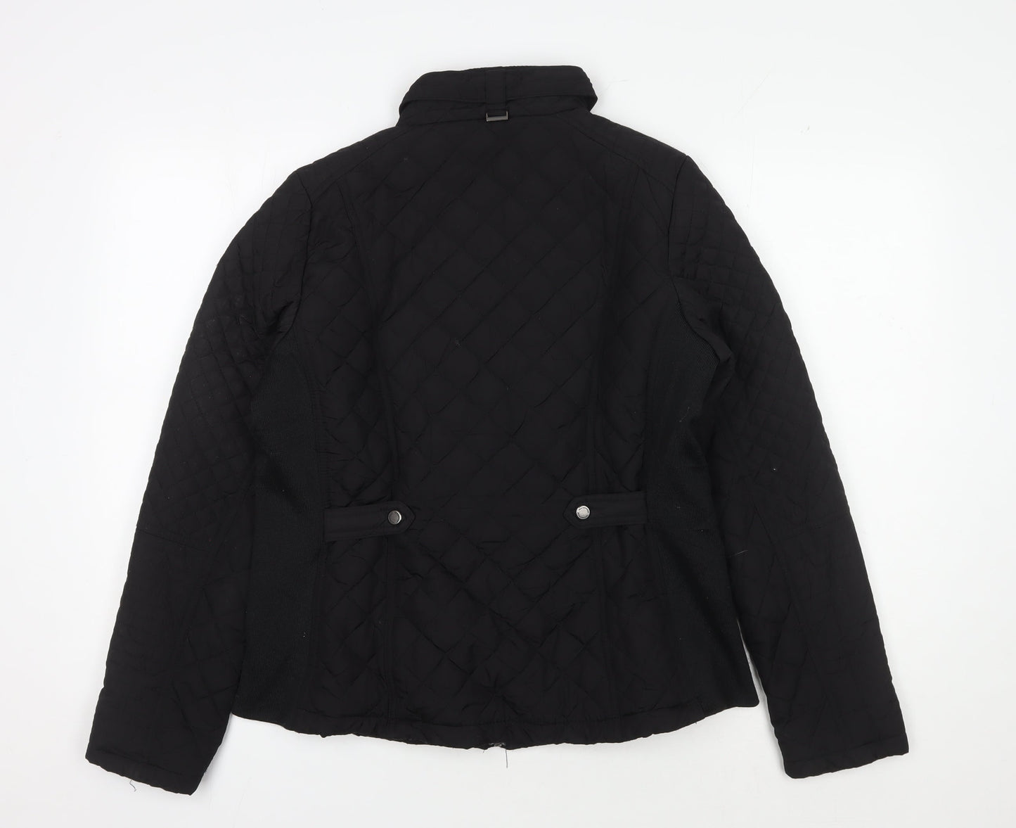 Womens UK Size L Weatherproof Black Quilted Coat