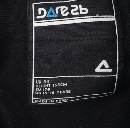 Teens UK Size 34 Dare2b Black Basic Jacket