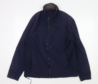 Mens UK Size M Crane Sports Blue Basic Jacket