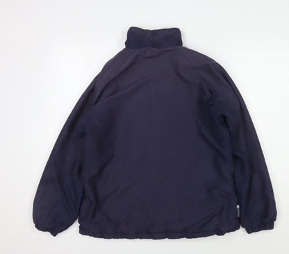 Womens UK Size 12 Mountain Essentials Blue Windbreaker Coat