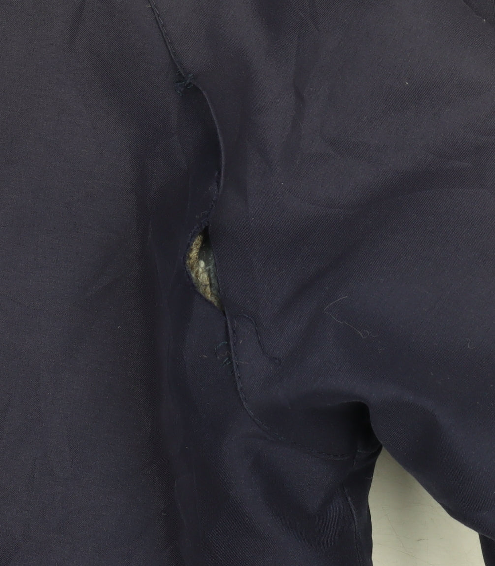 Womens UK Size 12 Mountain Essentials Blue Windbreaker Coat