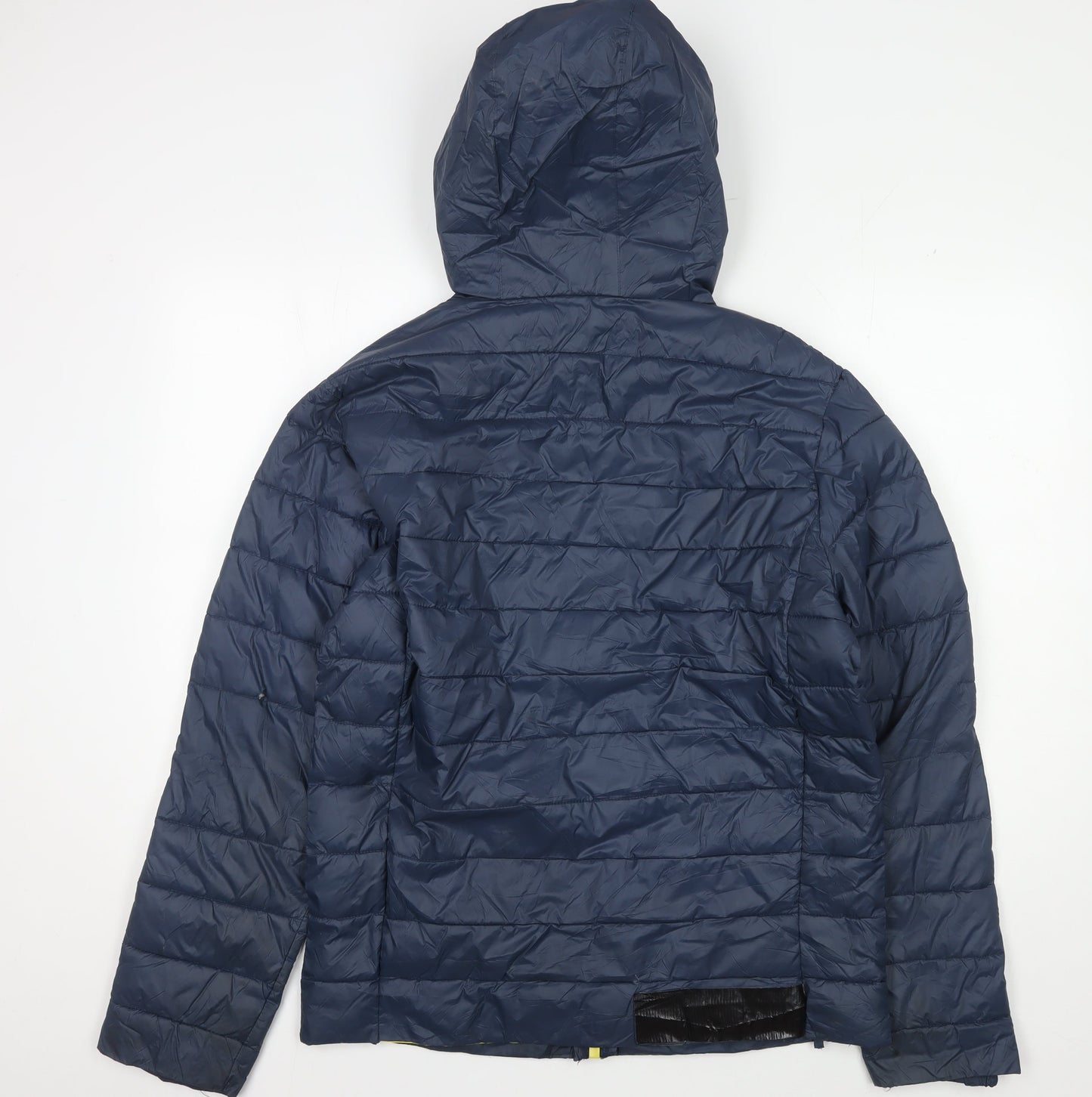 Mens UK Size L Core X Blue Puffer Jacket