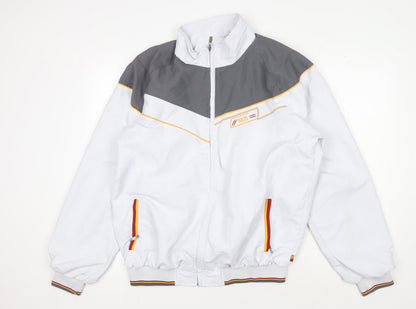 GSSTORE Unisex White Track Jacket 2XL Full Zip