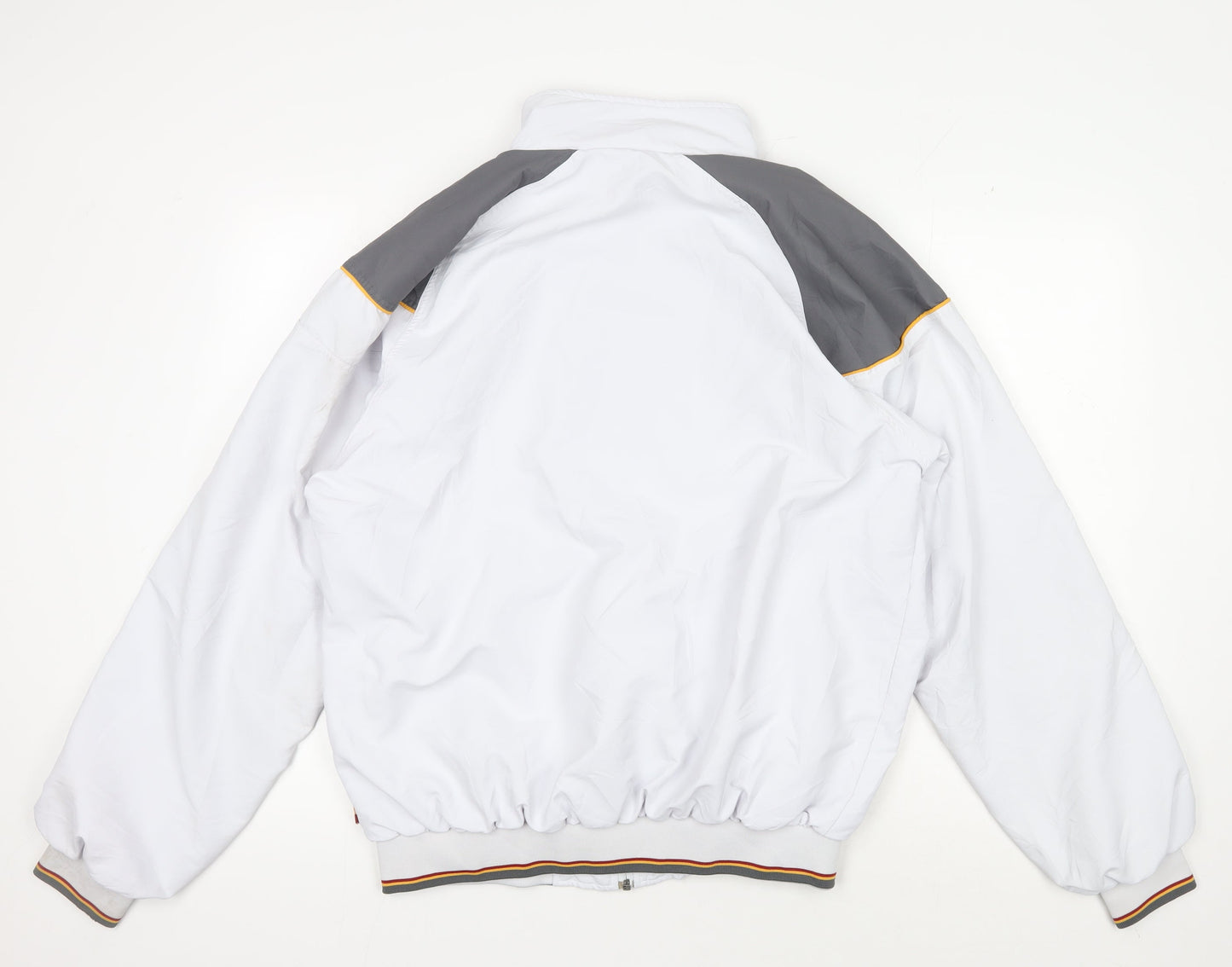 GSSTORE Unisex White Track Jacket 2XL Full Zip