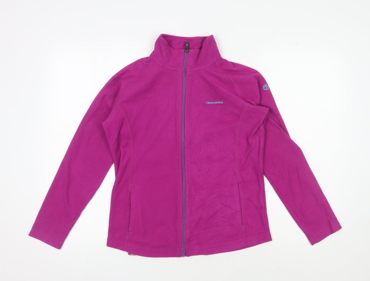 Craghoppers Girls Purple Fleece Full Zip Sweatshirt 15 Years