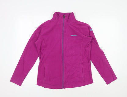 Craghoppers Girls Purple Fleece Full Zip Sweatshirt 15 Years