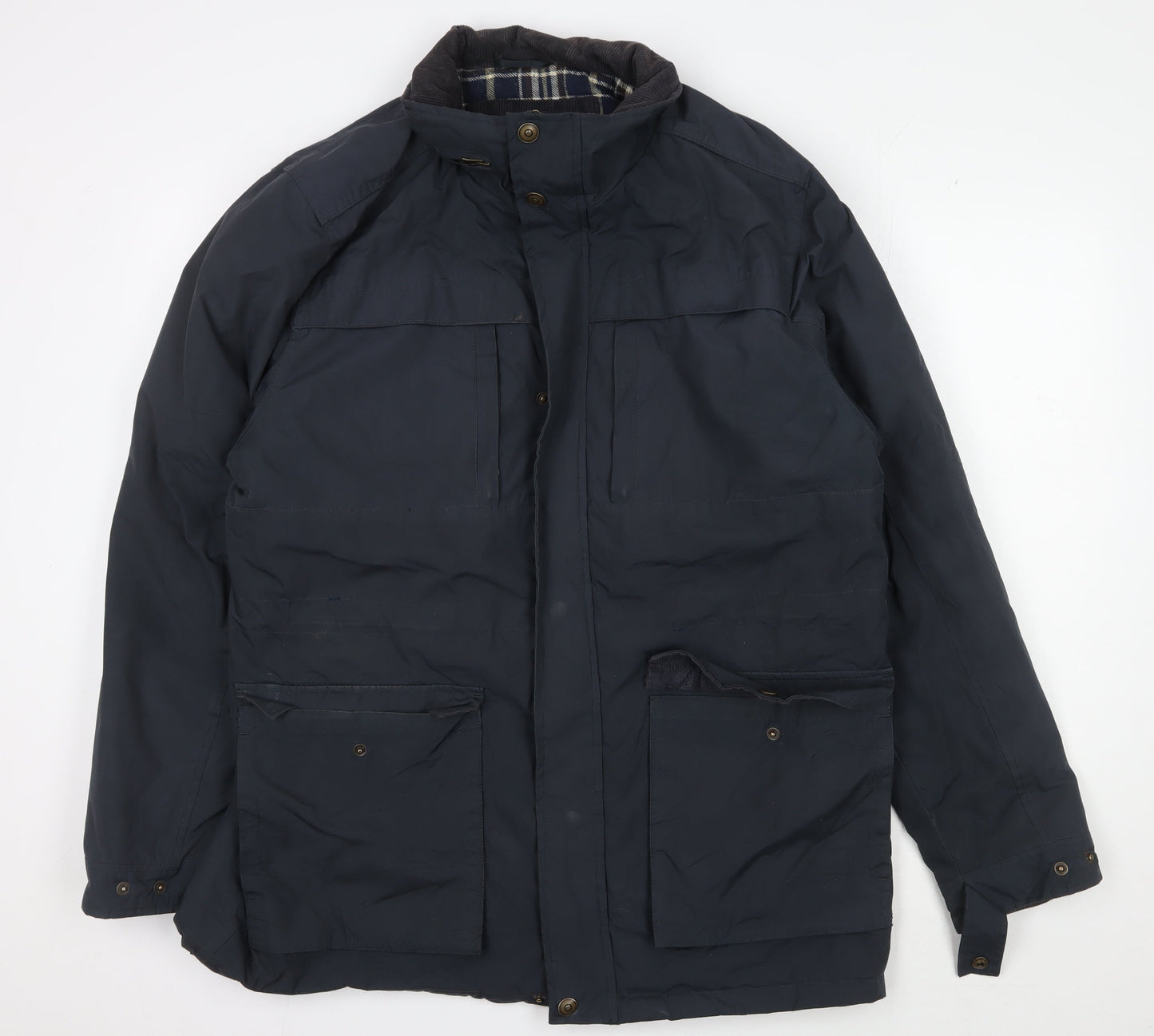 Arctic Storm Men's Black L Parka Hooded Jacket