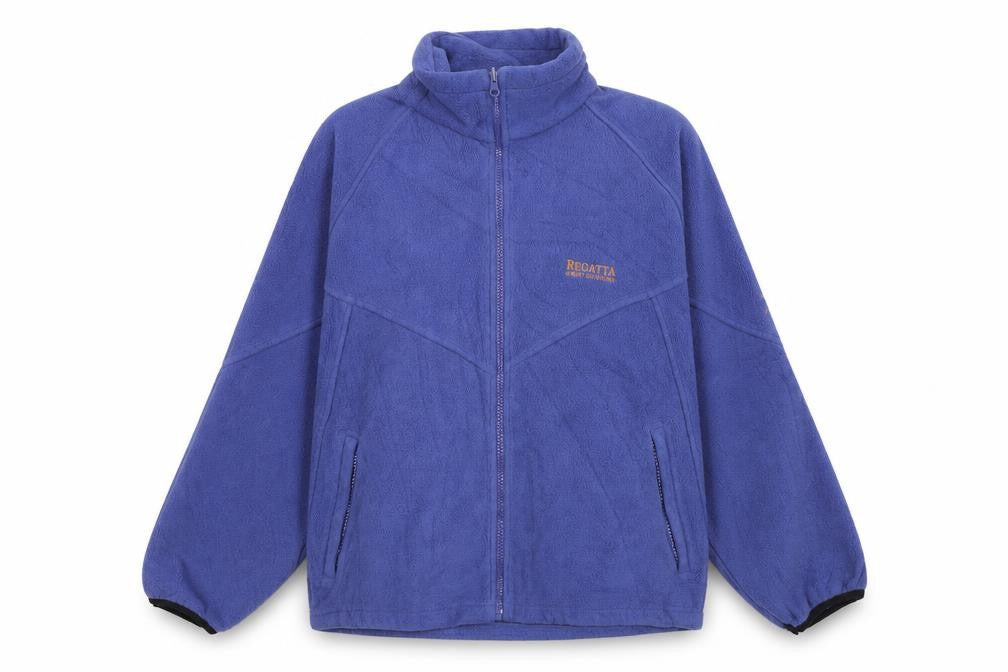 Regatta Women's Blue Fleece Zip-Up Jacket Size 12