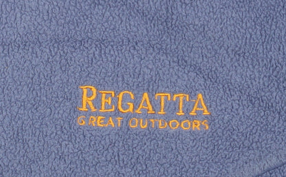 Regatta Women's Blue Fleece Zip-Up Jacket Size 12