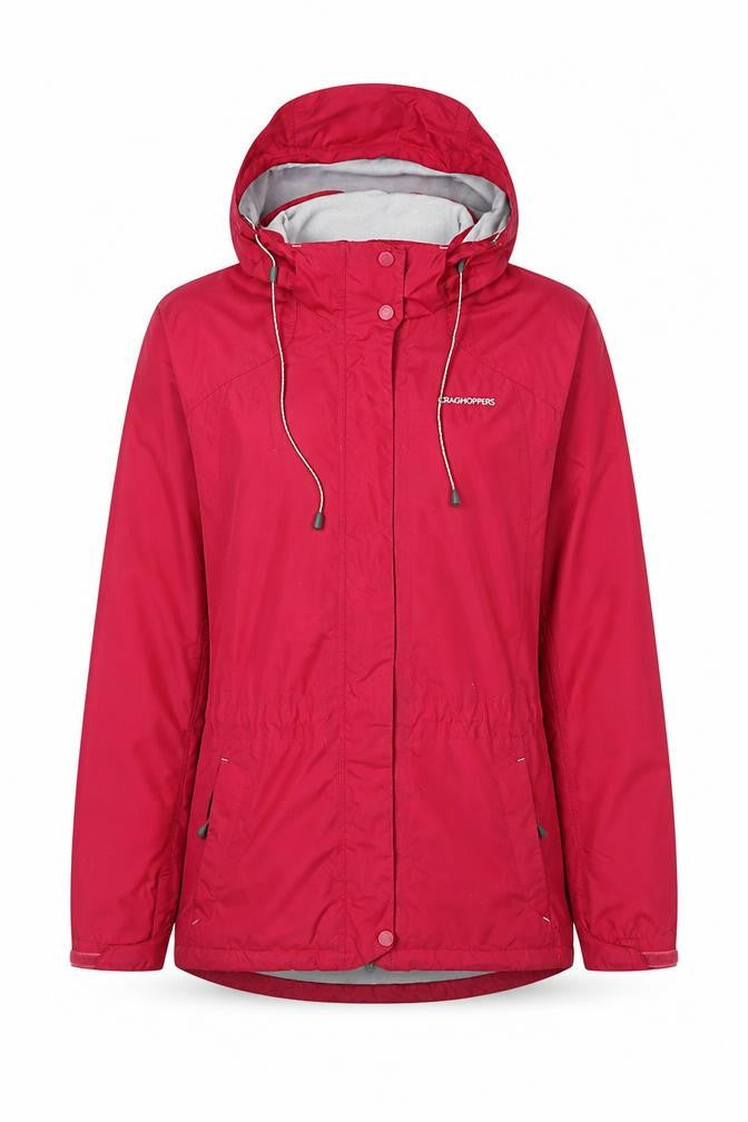 Womens UK Size 10 Craghoppers Red Rain Coat