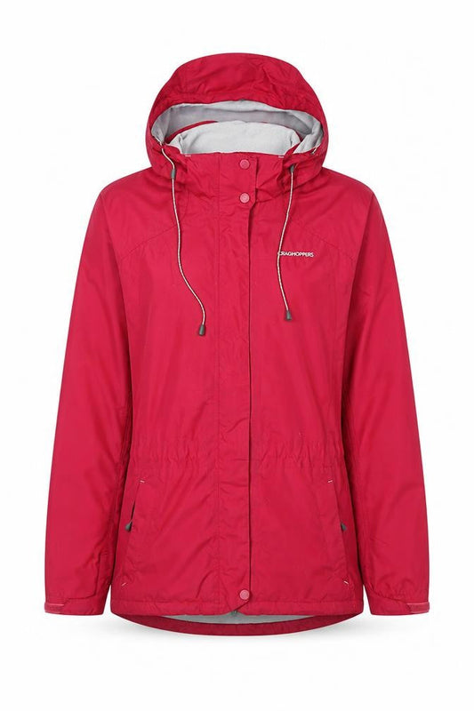 Womens UK Size 10 Craghoppers Red Rain Coat