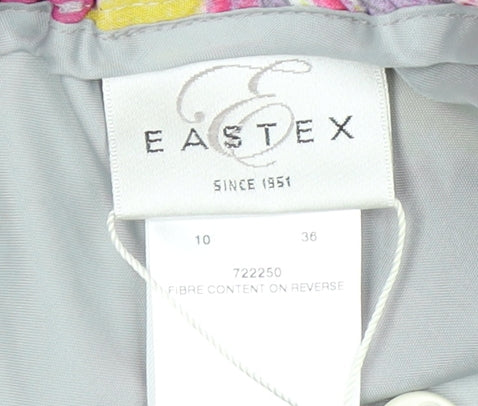 Eastex Women's Floral A-Line Skirt, Size 10, Multicoloured