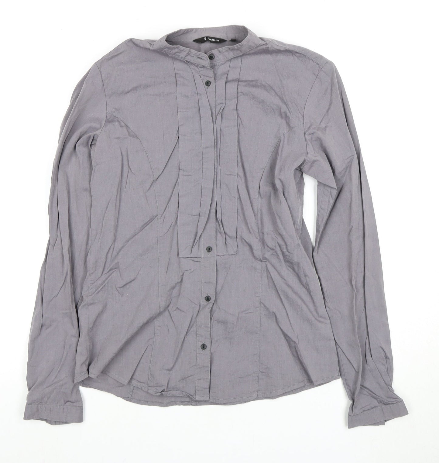 Unisex Adults UK Size M Van Heusen Grey  Button-Up