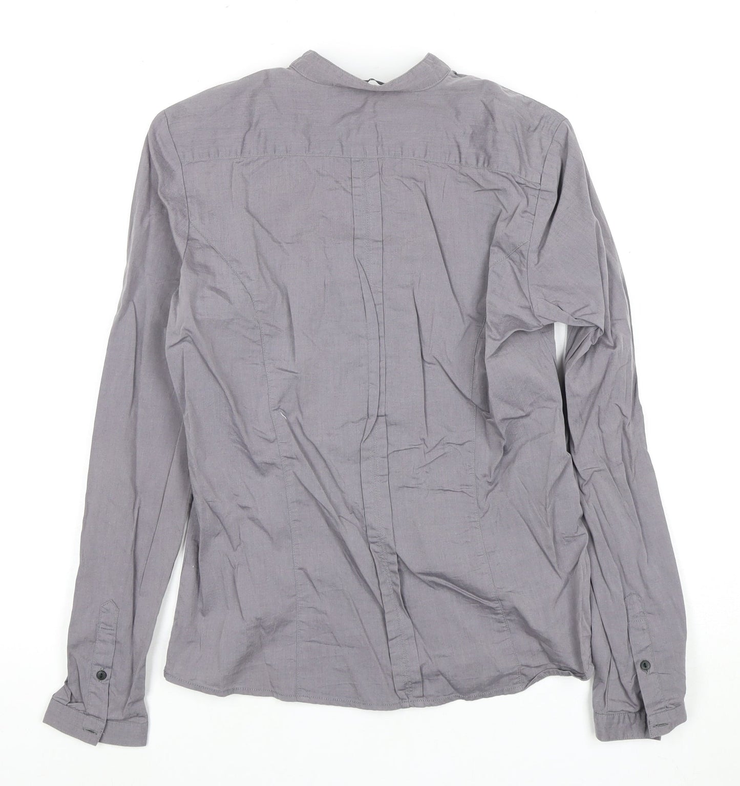 Unisex Adults UK Size M Van Heusen Grey  Button-Up