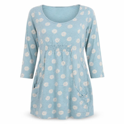 White Stuff Women's Blue Shift Dress, Size 10
