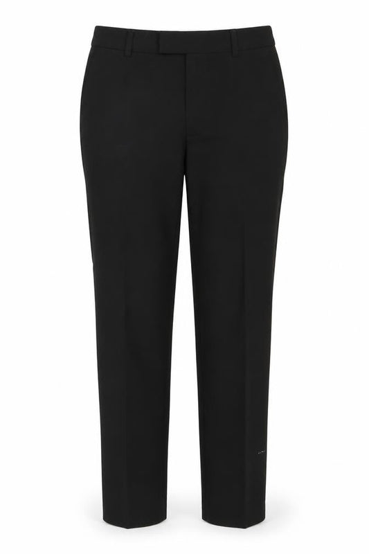 Womens UK Size 2XS Calvin Klein Slim Fit Dress Pants Black Trousers