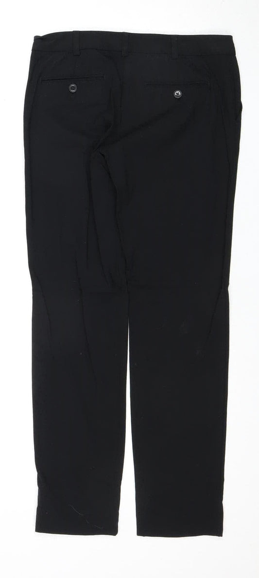 Calvin Klein Women's Black Dress Pants 2XS Slim Fit