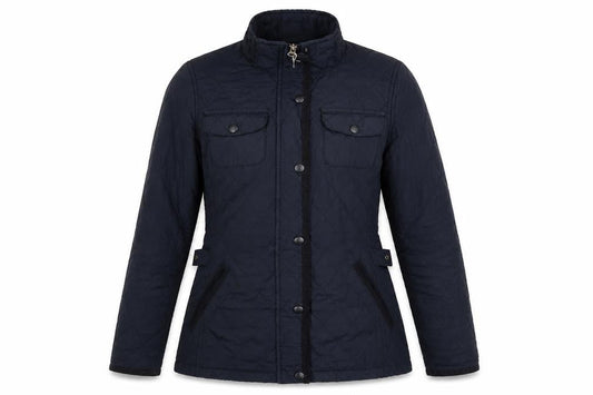 Womens UK Size XS Trespass Black Quilted Coat