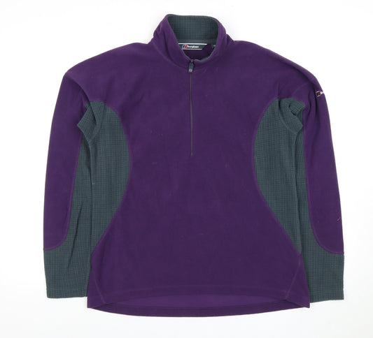 Berghaus Women's Purple Fleece Pullover, Size 14