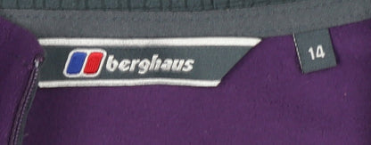 Berghaus Women's Purple Fleece Pullover, Size 14