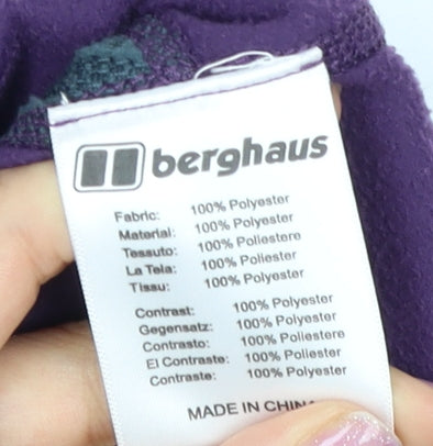 Berghaus Women's Purple Fleece Pullover, Size 14