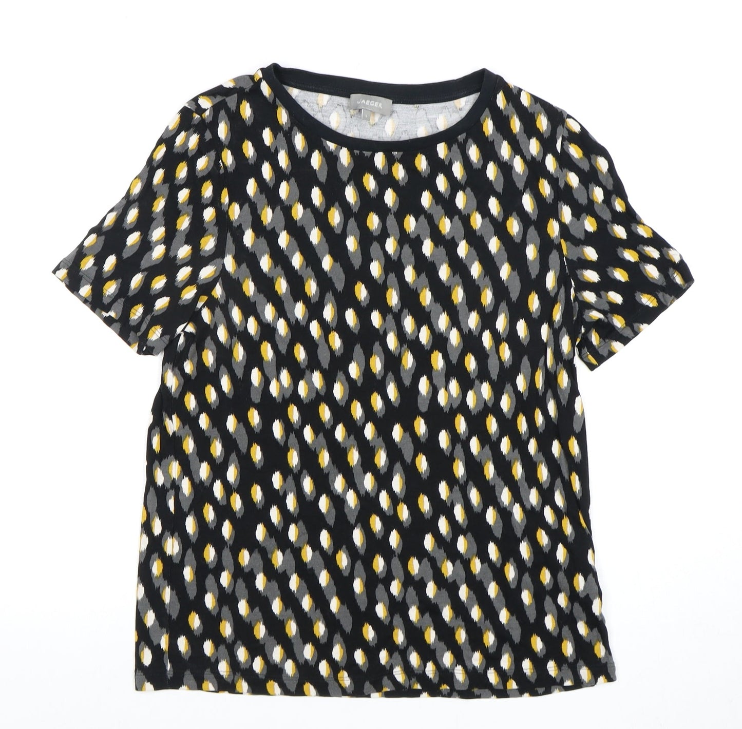 Jaeger Women's Multicoloured Geometric T-Shirt S