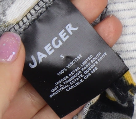 Jaeger Women's Multicoloured Geometric T-Shirt S