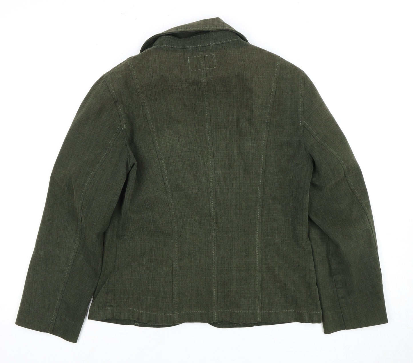 Per Una Women's Green Blazer, Size 10, Classic Style