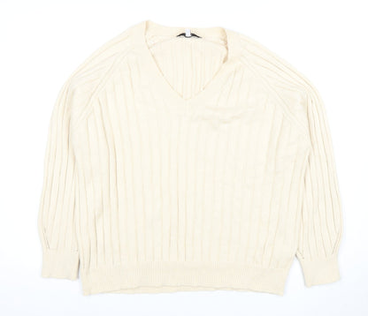 Womens UK Size 14 NEXT Ivory Pullover Jumper