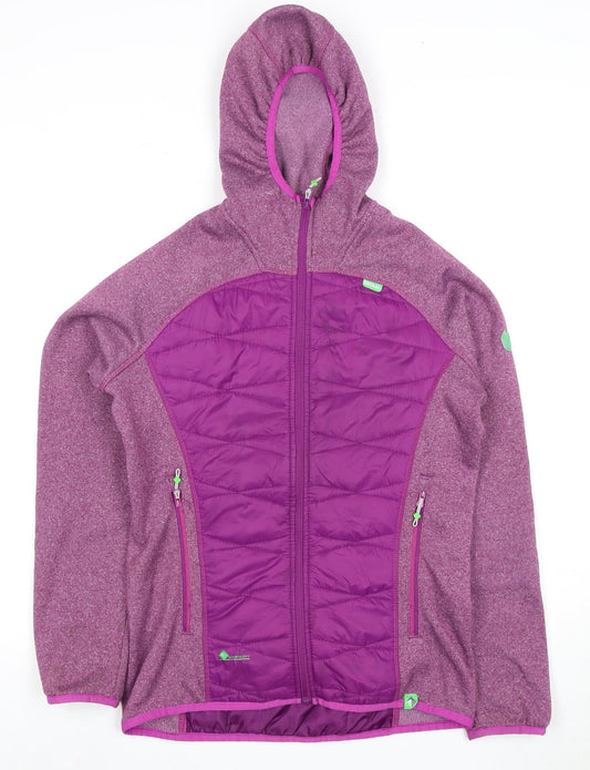 Regatta Women's Purple Puffer Jacket Size 10