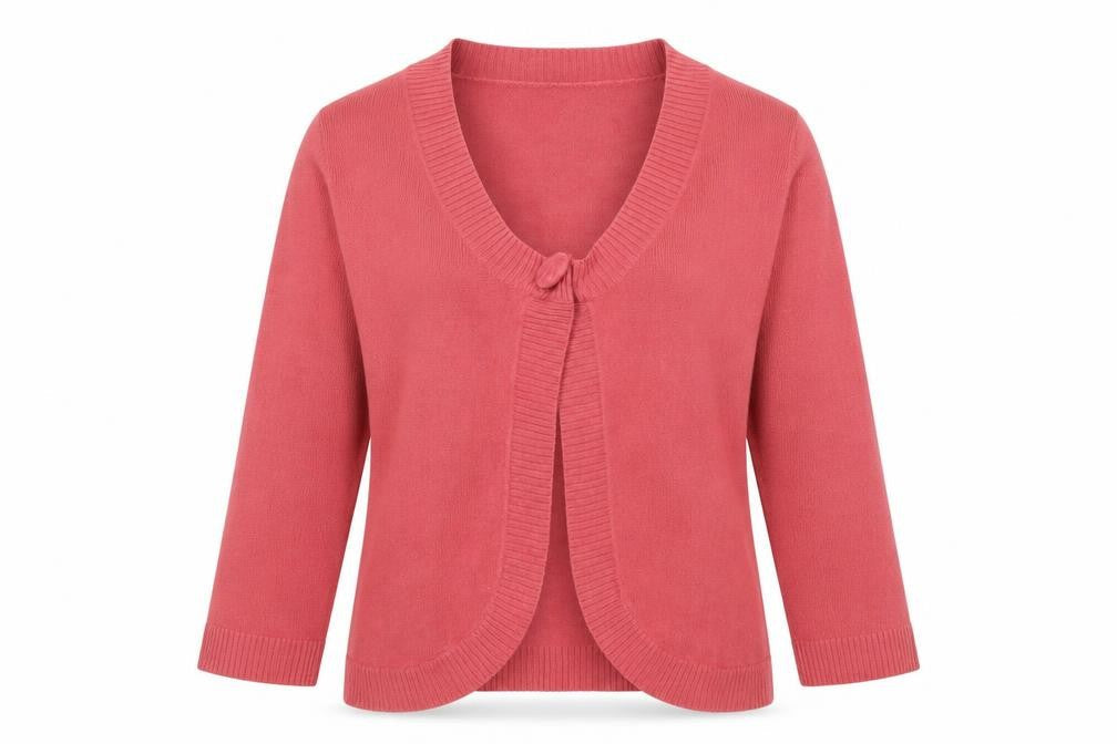 Womens UK Size 12 Per Una Pink Cardigan Jumper