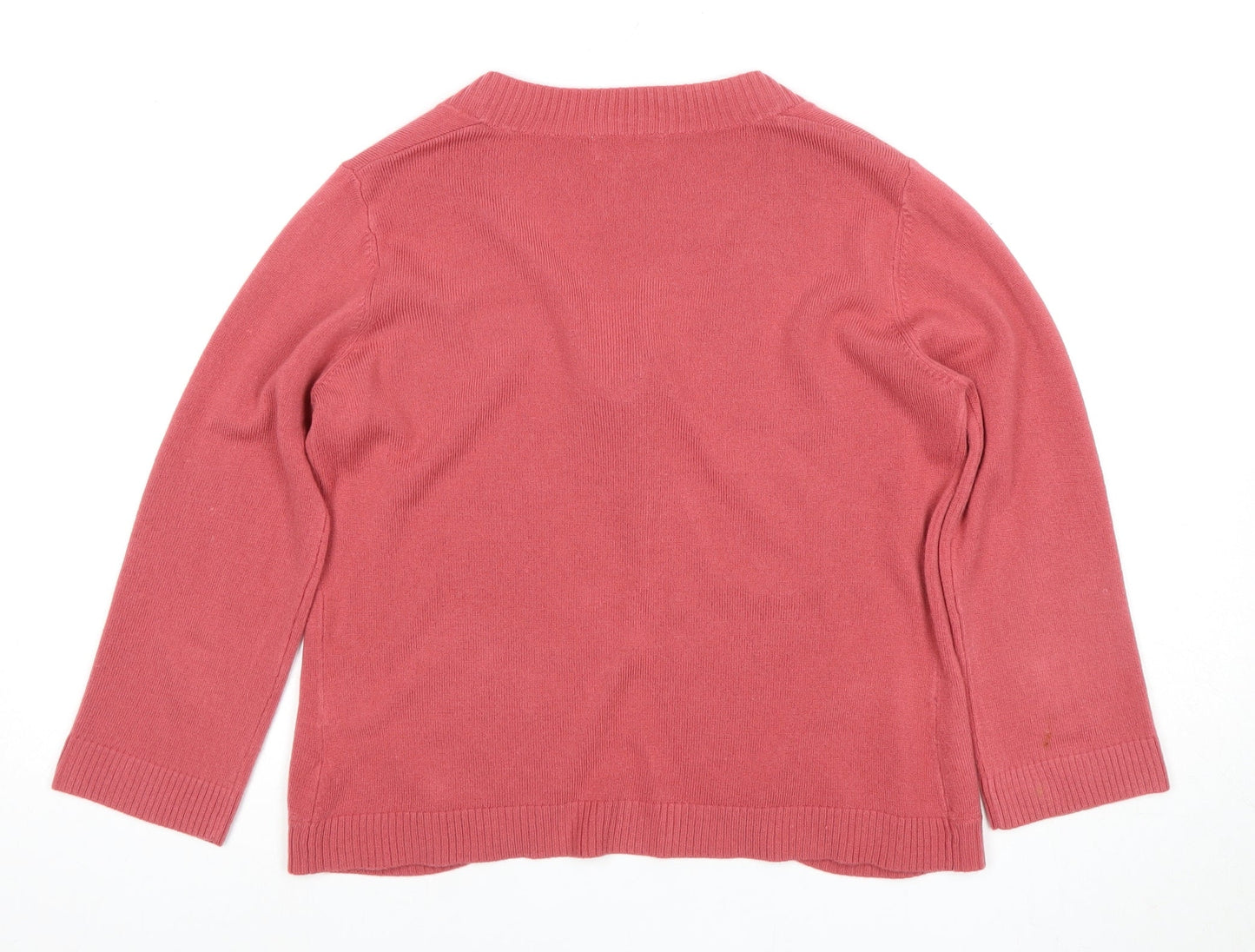 Womens UK Size 12 Per Una Pink Cardigan Jumper