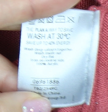 Womens UK Size 12 Per Una Pink Cardigan Jumper