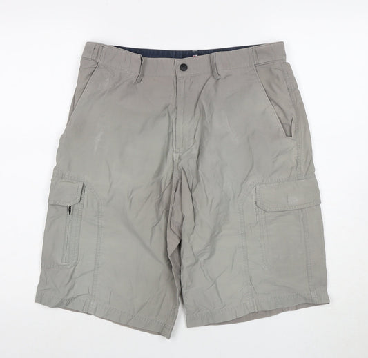 Marks and Spencer Men’s Beige Cargo Shorts, Size 34